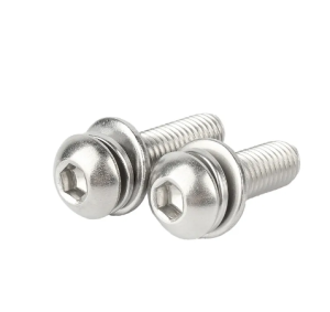 DIN7985 head hex socket adjustable metal screws
