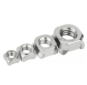Custom Nuts M6 DIN928 1587 weld square nut Hexagon Domed Nuts