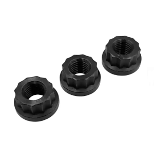 Gr5 Titanium 12 Point Flange Nut Ti Sprocket CNC