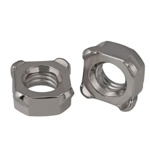 Stainless steel square welding nut din982 four corner spot welding nut